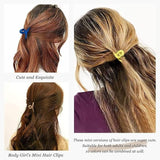 AM1275 Beautiful Mini Cross Shape Hair Clutcher Hair Claw  (Multicolor) - 3pcs