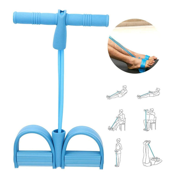 AM5518 Pedal Exerciser, Yoga Resistance Band, Latex for Yoga Workout(Pull rope)