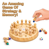 AM0413 Colour Trap Strategy & Memory Game Matchstick Chess Game for Unisex Kids (Multicolor, Age 3+)