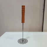 AM5664 Stainless Steel Potato Masher With Wooden Handle