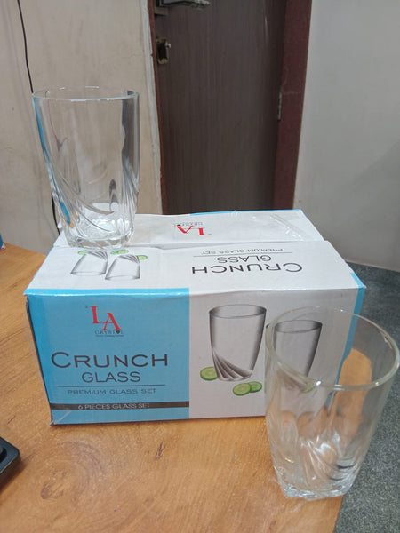 AM0331 Multi Purpose Beverage Tumbler Drinking Glass 6Pcs Set