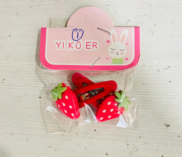 AM1006 Small Tic Tac Hair Clips for Girls & Kids (Pack of 2)
