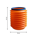 0237R  Foldable Storage Bucket, Water Container & Dustbin Multiuse Bucket For Home, Car & Kitchen Use Bucket