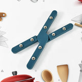 11710 Apex Foldable Hot mate Set – 2 Pcs, Folding Pan Stand for Hot Pots