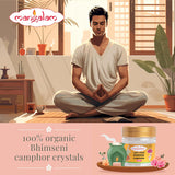 3859 Mangalam Bhimseni Camphor 50g Jar - Pack Of 1