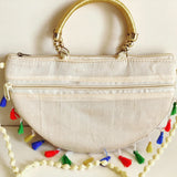 3896 Traditional handbag, Rajasthani Jaipuri Cotton Bag,  Ethnic Stylish Designer, Handicrafted Handbag