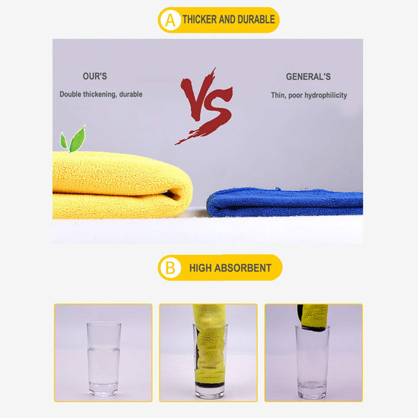 3190 Microfiber Car Cleaning Cloth - 16 Inch