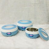 AM6180 Asian Cosmos Insulated Casserole Set of 3 (600ml + 1000ml + 1500ml)