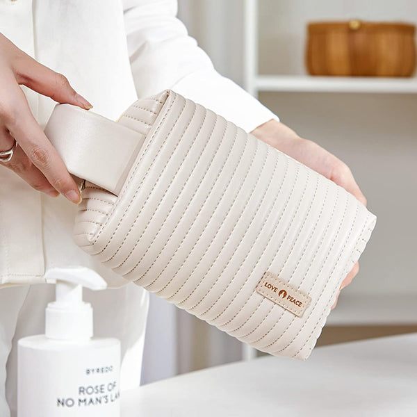 AM5439 Cosmetic Makeup Bag Portable Travel Toiletry Storage Pouch For Women Fashion Zipper Makeup Brush Bag