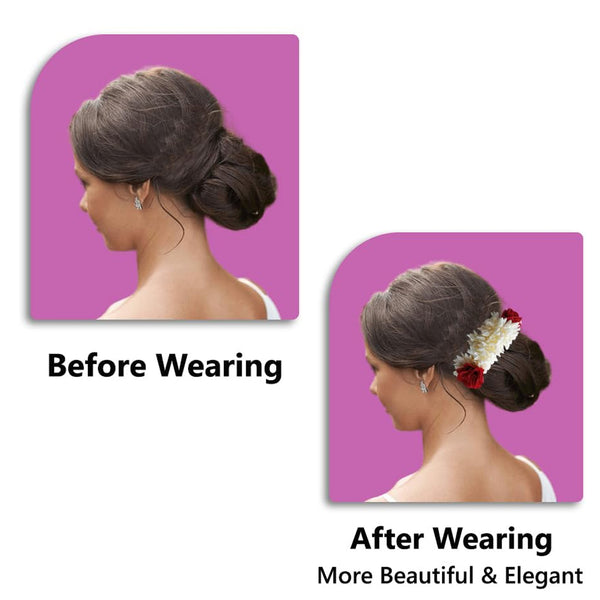 AM1212 Artificial Gajra Mogra -1Pcs