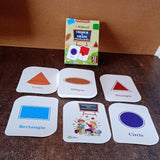19156 Kidkraft Early Learner 32-Piece Color & Shape Flashcard Set
