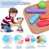 AM0416 Magnetic Sticks Building Blocks 40 Pieces for Kids Age 3+ - Creative and Educational Construction Toy