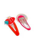 AM1006 Small Tic Tac Hair Clips for Girls & Kids (Pack of 2)