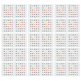 AM1001 Fancy Plain Classic Round Bindi for Women & Girls (MultiColor)