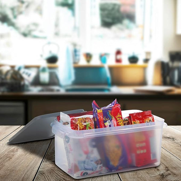 AM0518 Fresherware Rectangular Smart Modular Kitchen Storage Plastic Container 10.5 Litres (10500 ml)(Pack of 1)