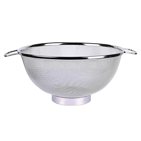 AM3575 Colander Basket With Handle 25cm Stainless Steel Basket 1 Pcs