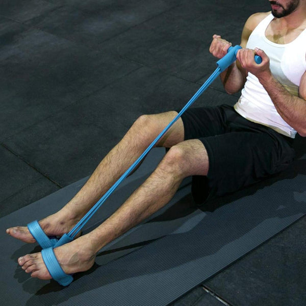 AM5518 Pedal Exerciser, Yoga Resistance Band, Latex for Yoga Workout(Pull rope)