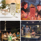 6604 Crystal Table Lamp RGB Color Changing Night Light