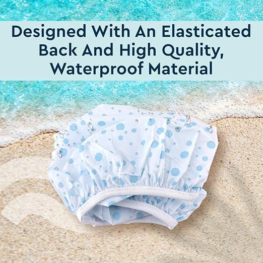 AM2049 Gubb Shower Cap Reusable Sturdy Hair Grip Waterproof Hair