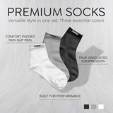 3058 Teamex Premium Athletic Sneaker Length Socks