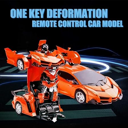 AM3453 Robot Car 8987 Mecha Ares 2 In 1 Distortion Dual Mode Toy