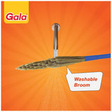 AM2494 Gala No Dust Broom 2 in 1 with Extendable Long Handle broom stick 1 Piece
