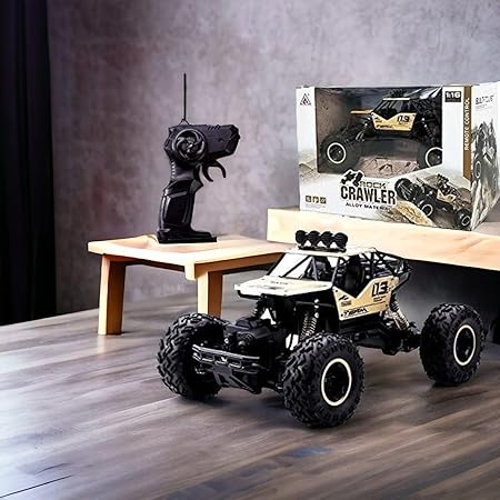 AM3450 Rock Crawler Big Metal Model No. 6141 Included Batteries Multicolour