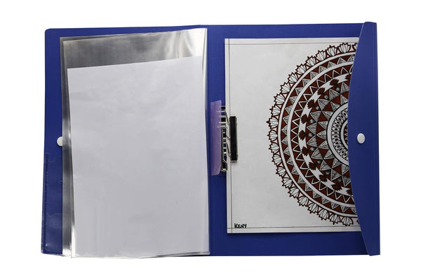 AM0419 Display File | Clear Leaves | Best for FC Size | 10 Folder Button File