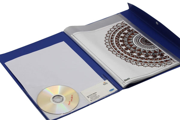 AM0419 Display File | Clear Leaves | Best for FC Size | 10 Folder Button File