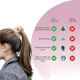 AM1029 Scrunchies Fancy Faux Fur Elastic Hair Bands - 1 Pcs