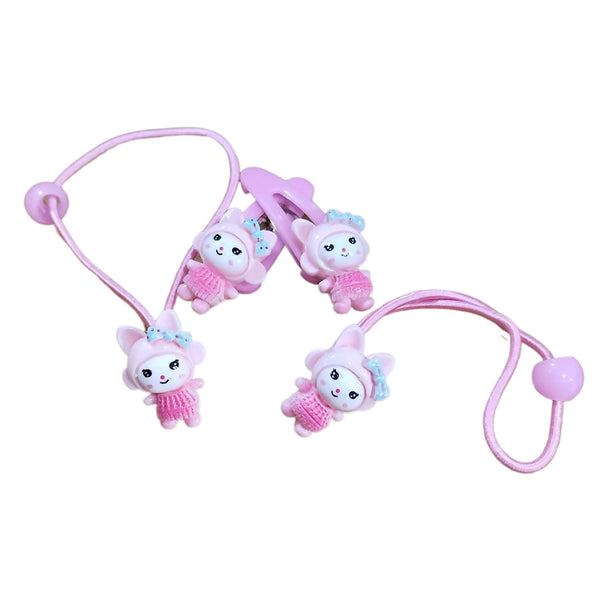 AM1005 Tic-Tac Hair Clip & Rubber Band For Baby Girls & Toddler (BABY RUBBER & CLIP)