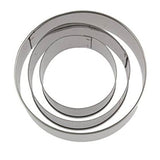 0813 Cookie Cutter Stainless Steel Cookie Cutter with Shape Heart Round Star and Flower (12 Pieces)