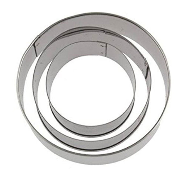 0813 Cookie Cutter Stainless Steel Cookie Cutter with Shape Heart Round Star and Flower (12 Pieces)