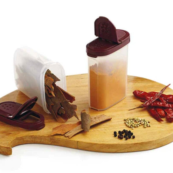 AM5797 2 Way Spice N Sprinkle Shaker - BPA-Free, Dishwasher Safe