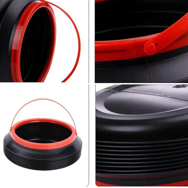 0237R  Foldable Storage Bucket, Water Container & Dustbin Multiuse Bucket For Home, Car & Kitchen Use Bucket
