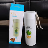 13936 Outdoor sport Glass water bottle leakproof (450 ML)