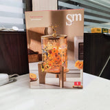 AM5390 Shine Max Glass Juice Dispenser - Gold, 3.6L