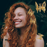 AM1218 Butterfly Hair Clip Moving Wings Design