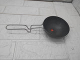 AM3581 SS Tadka Pan Gas StoveTop Compatible For Kitchen Size 10cm