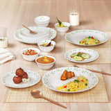AM0637 Cello Opalware Imperial Opalware Dinner Set, 33 Units, White
