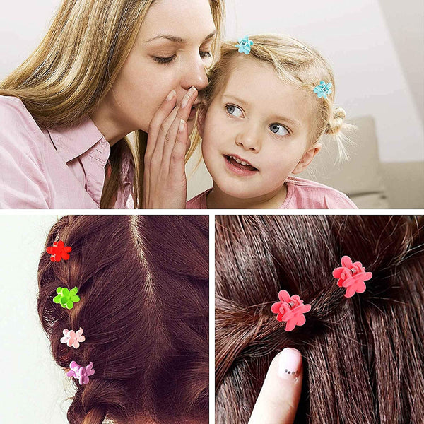 AM1034 10 Pcs Mini Hair Clips for Girls
