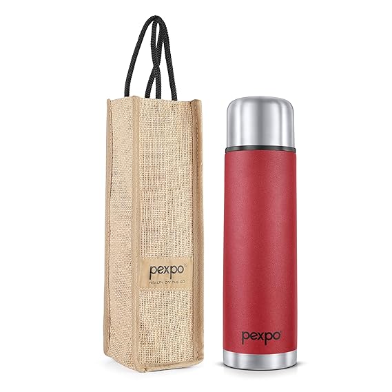 AM2788 Pexpo Flamingo Thermo SS Water Bottle Vaccum Insulated 750ml