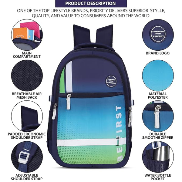 AM5566 Priority Sonata006 Backpack- School Bag