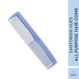 AM2051 Gubb All Purpose Hair Comb Santorini Hues Round Teeth