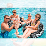 AM0387 Giant Tire Inflatable Floating Swimming Pool Tube Ring for Kids 36" inch