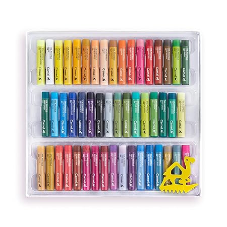 AM3389 Camel Oil Pastels Set of 50 Shades Assorted