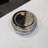 AM5330 Hole Dabba Stainless Steel Coriander Storage Box Small