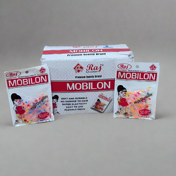 AM5001 Mobilon-Nylon Premium Quality Rubber Band (Multicolor)