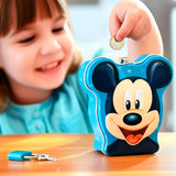 AM5894 Mini Metal MIcky Mouse Cartoon Piggy Bank - Pack of 1