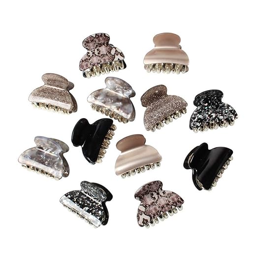 AM1020 Acrylic Hair Claw Clips for Girls & Women - 1 Pcs